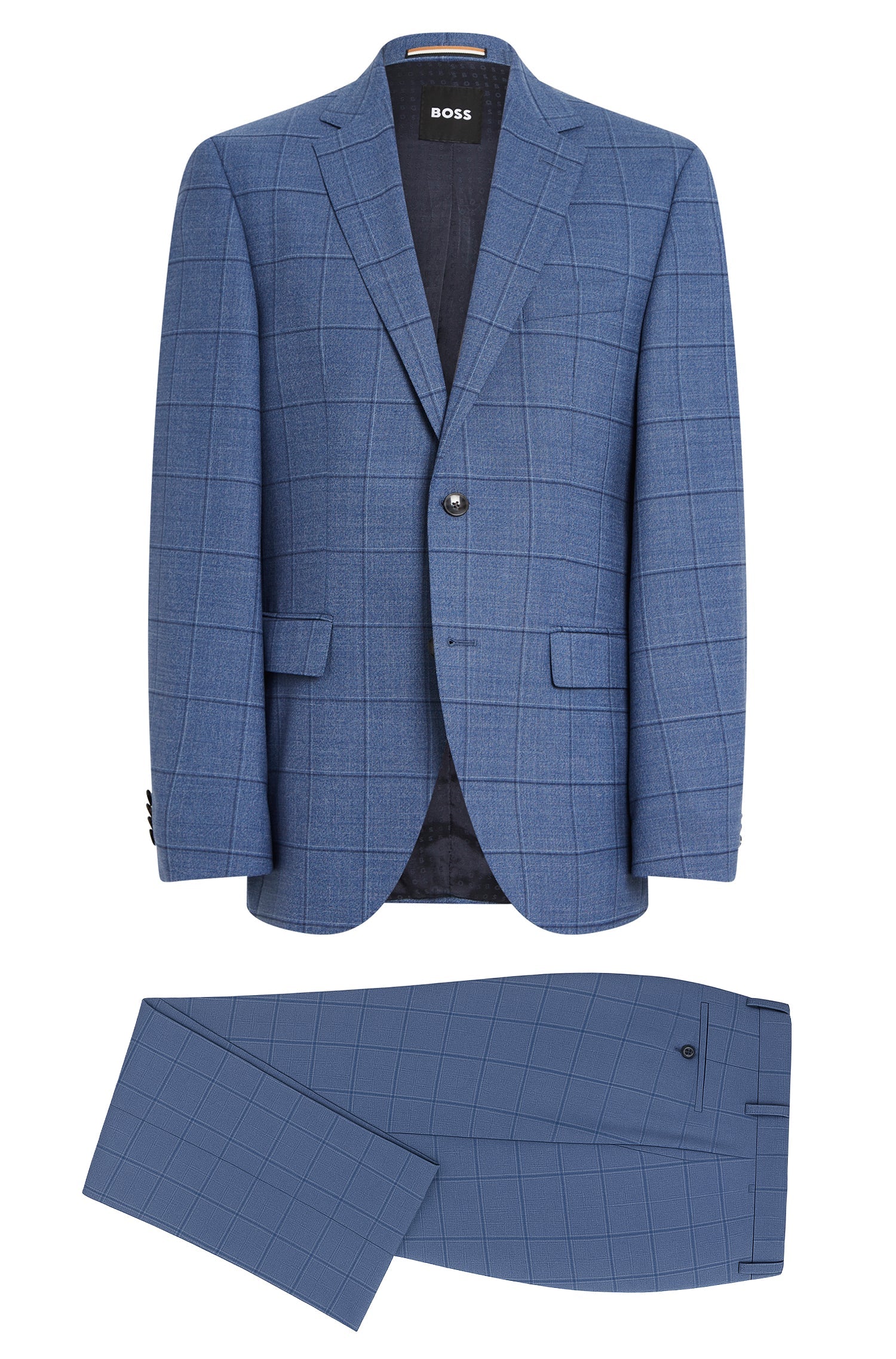 BRIGHT BLUE // SUITS H-JECKSON-2PCS-224