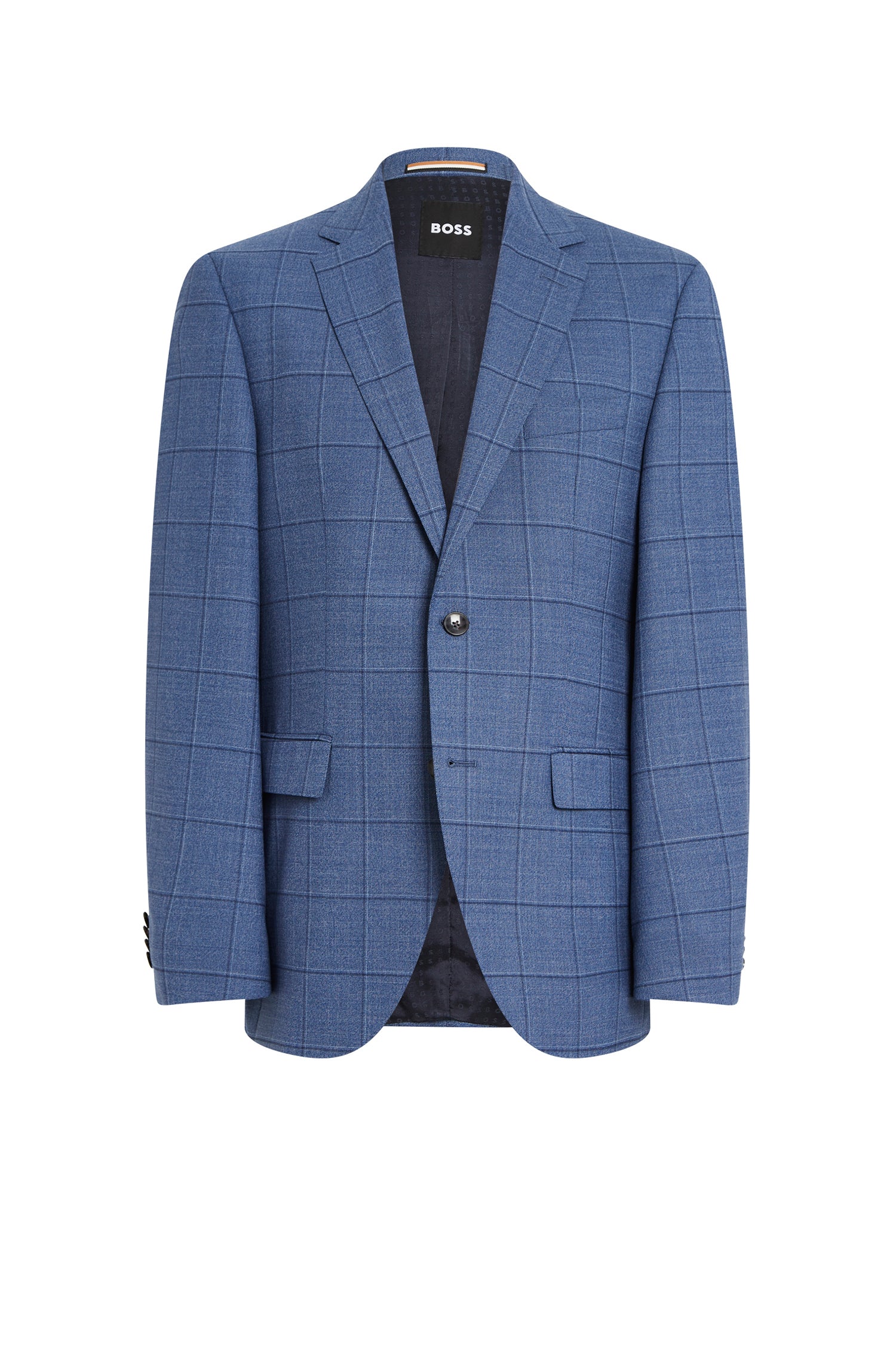 Jeckson wool suit - Bright Blue