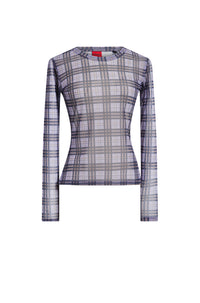 Diralina plaid top - Open Miscellaneous