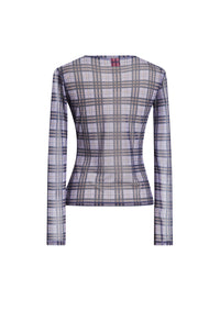 Diralina plaid top - Open Miscellaneous