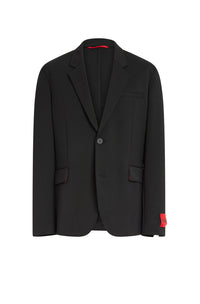 Kris wool blend blazer - Black