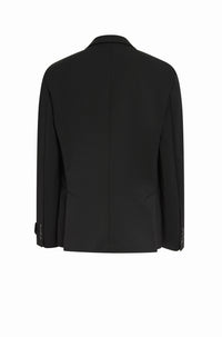Kris wool blend blazer - Black