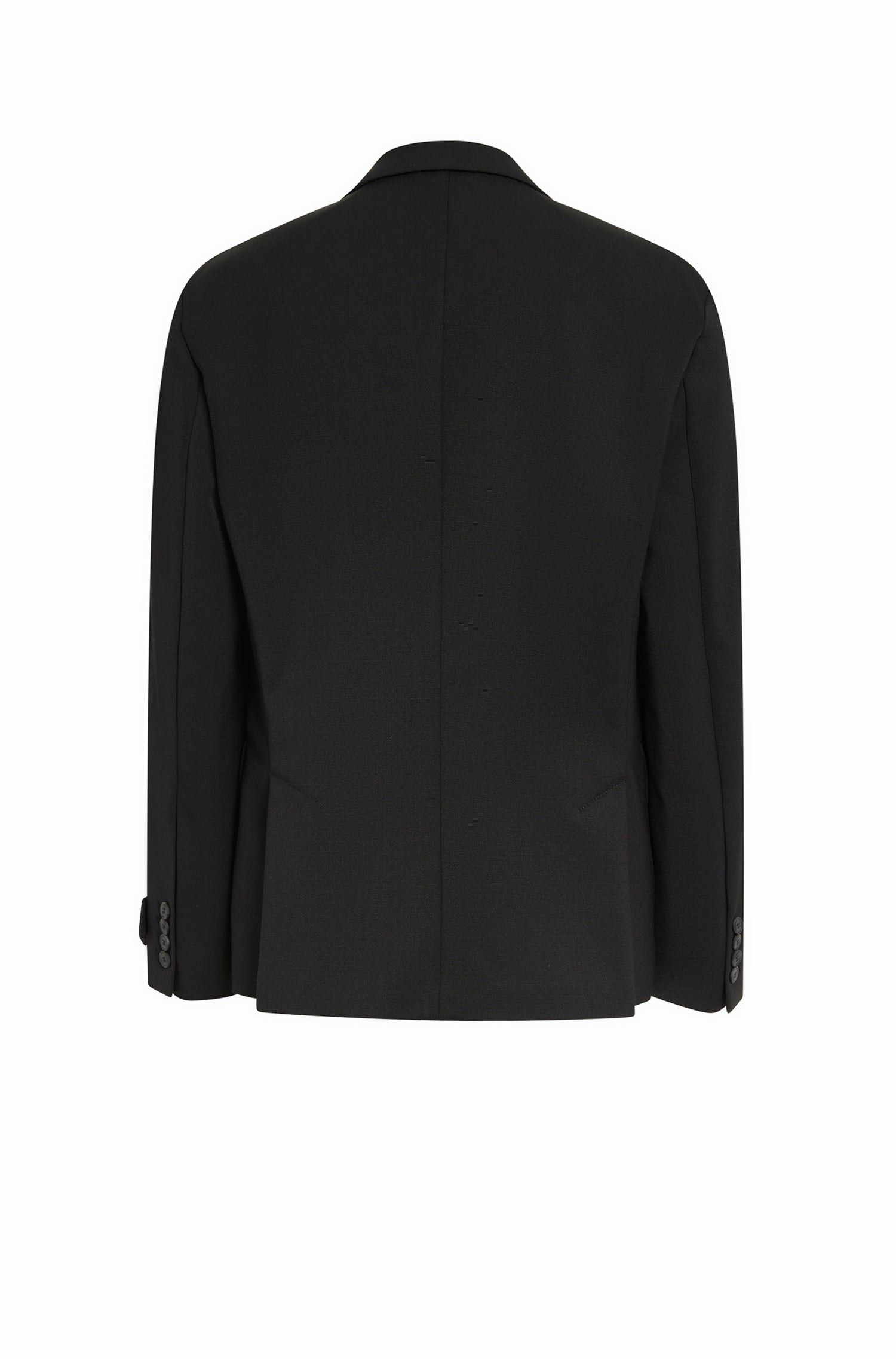 Kris wool blend blazer - Black