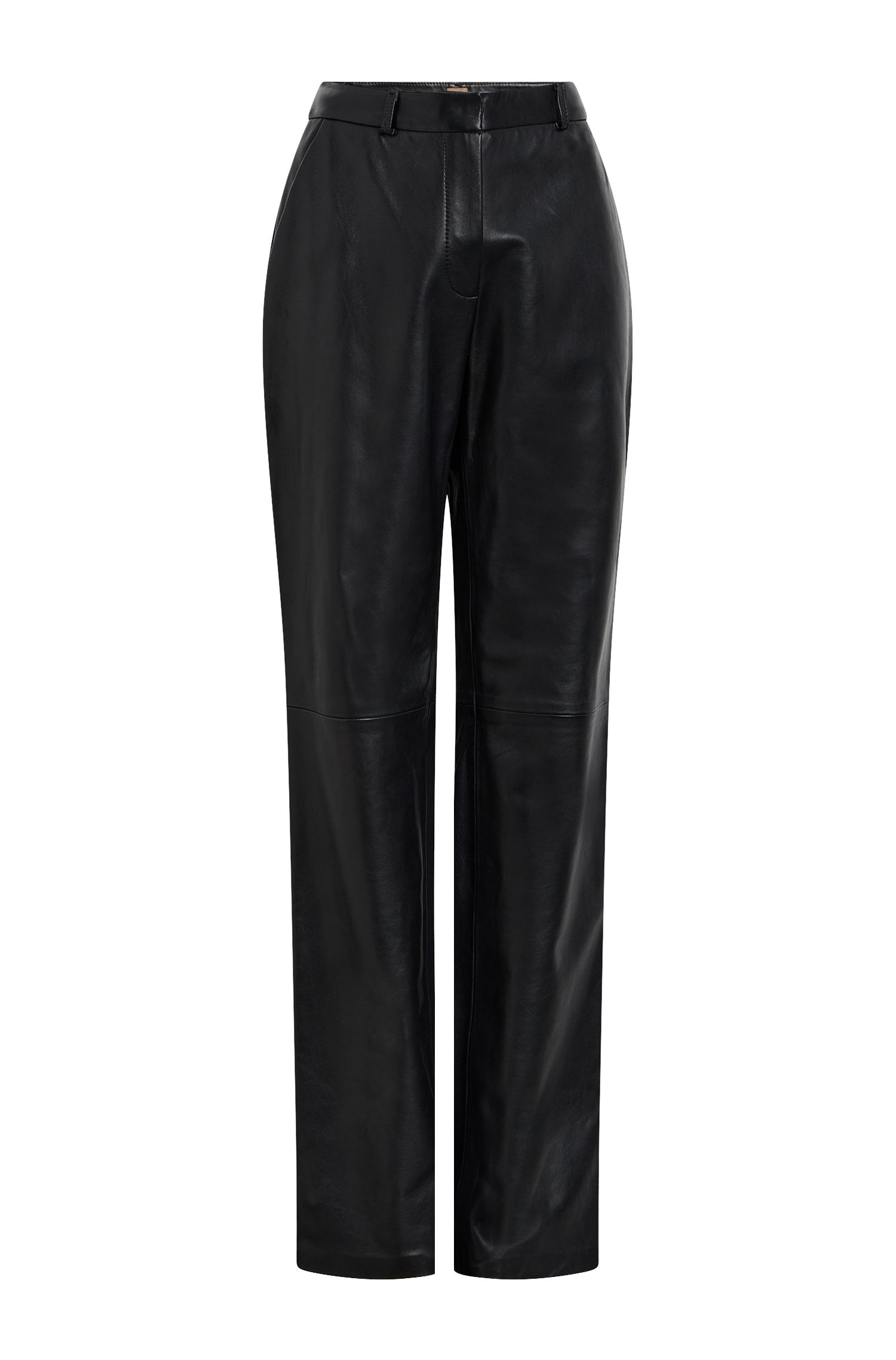 Pantalon Sileno en cuir - Black