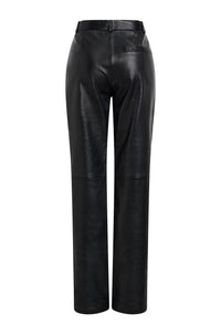 BLACK // CASUAL TROUSERS SILENO1