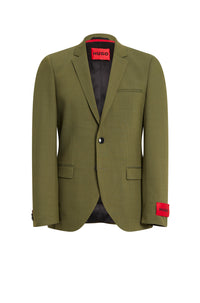 Arti wool blend suit - Open Green