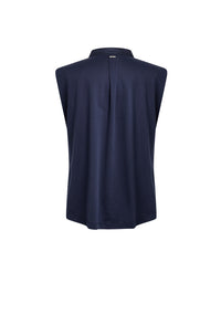 Ejica sleeveless blouse - Dark Blue