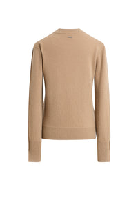 Fuoro cashmere jumper - Medium Beige