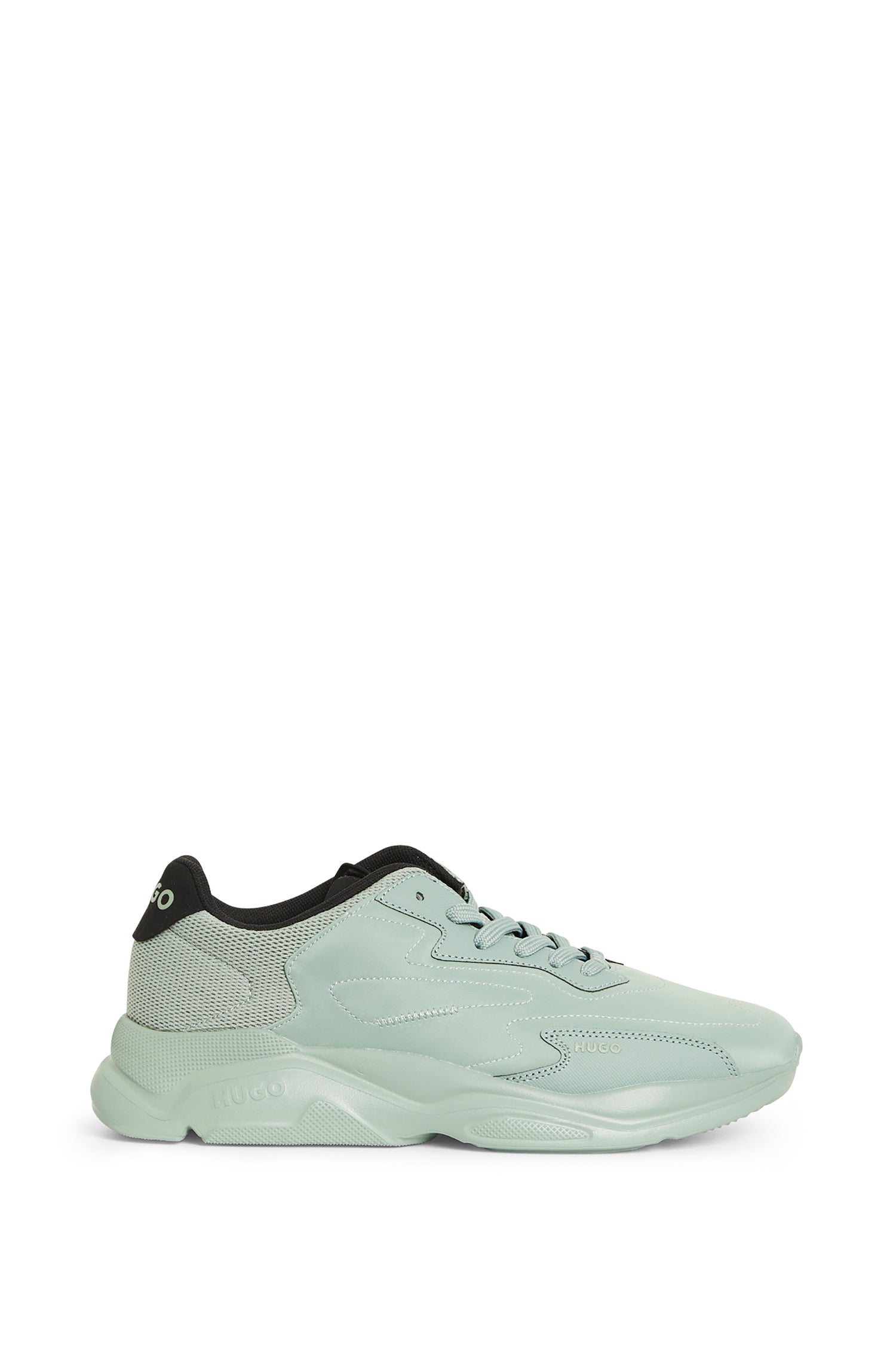 Leon trainers - Turquoise & Aqua
