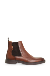 Calev leather boots - Medium Beige