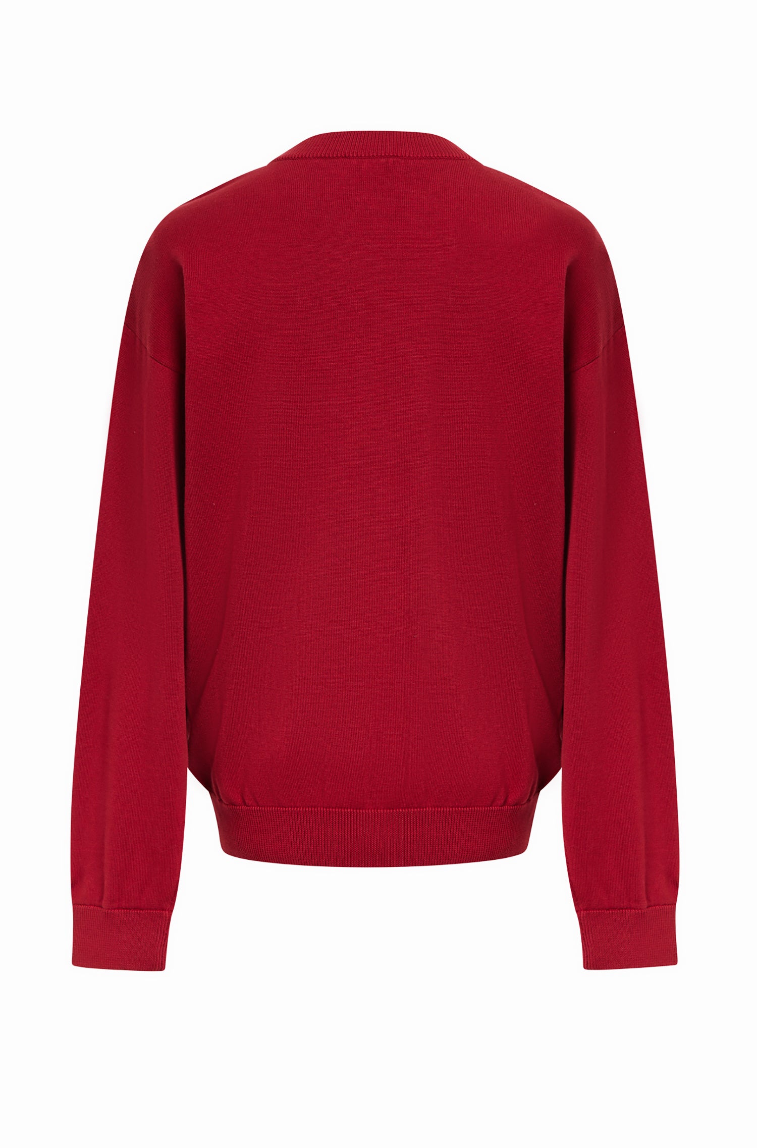 Swart jumper - Dark Red