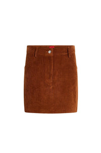 OPEN BROWN // CASUAL SKIRTS RULIKA-1
