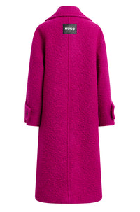 Manteau Maululo oversize en laine - Medium Pink
