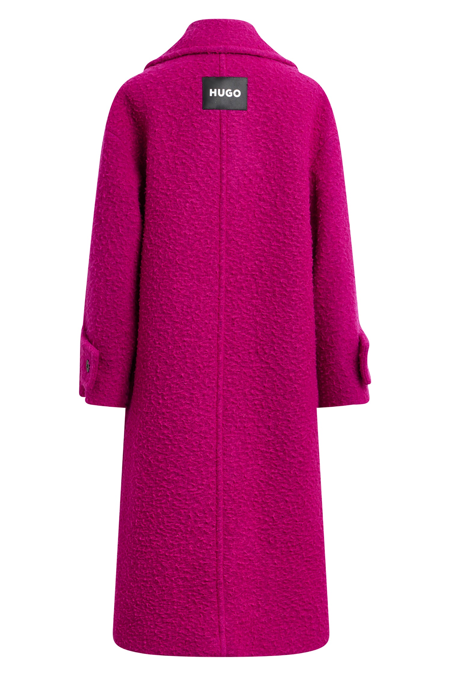 Manteau Maululo oversize en laine - Medium Pink