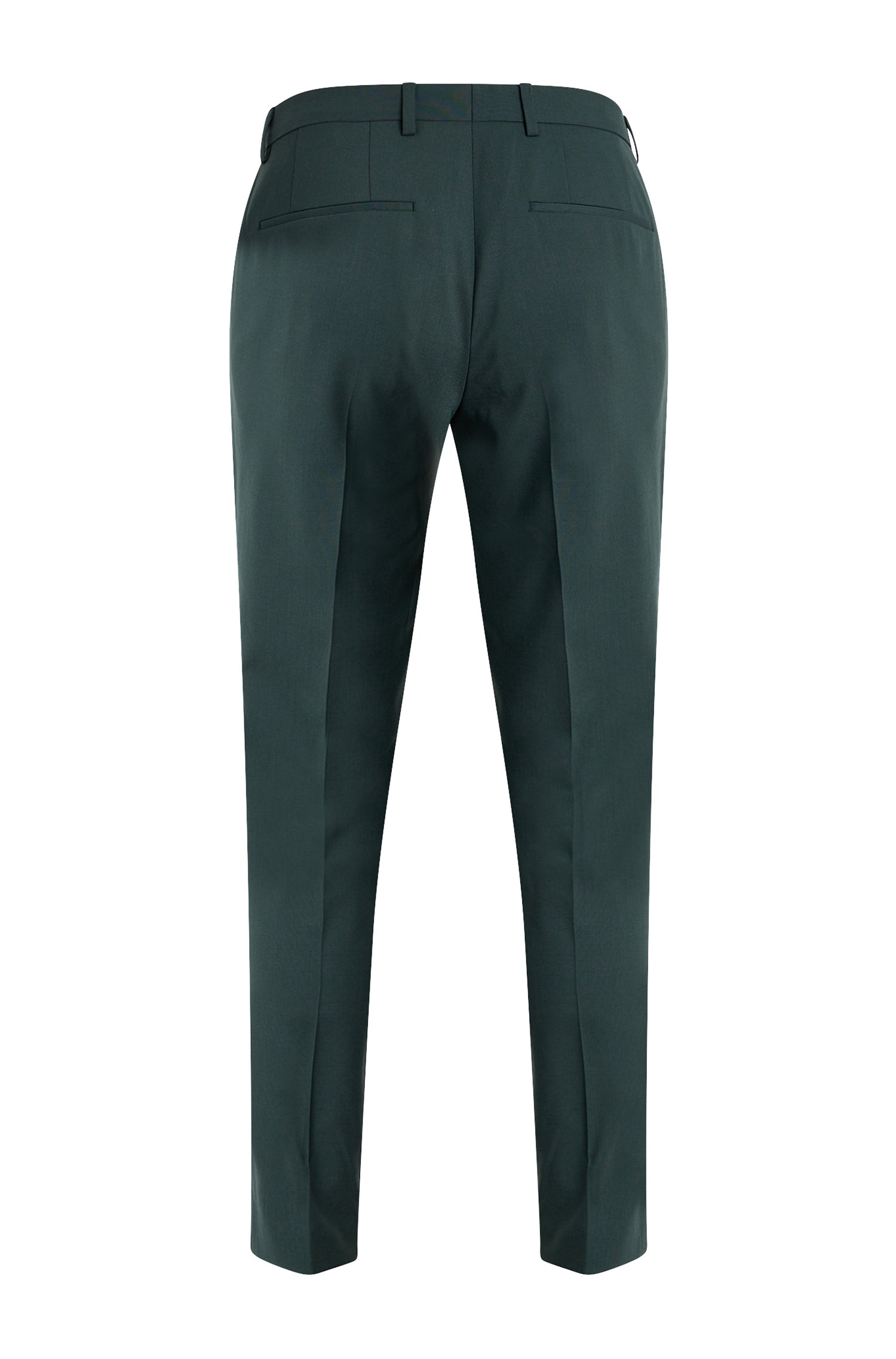 Getlin wool blend trousers - Dark Green