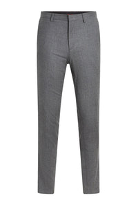 Hesten wool trousers - Open Grey