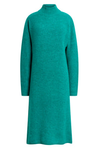 Robe Fagdasa en laine mélangée - Open Green