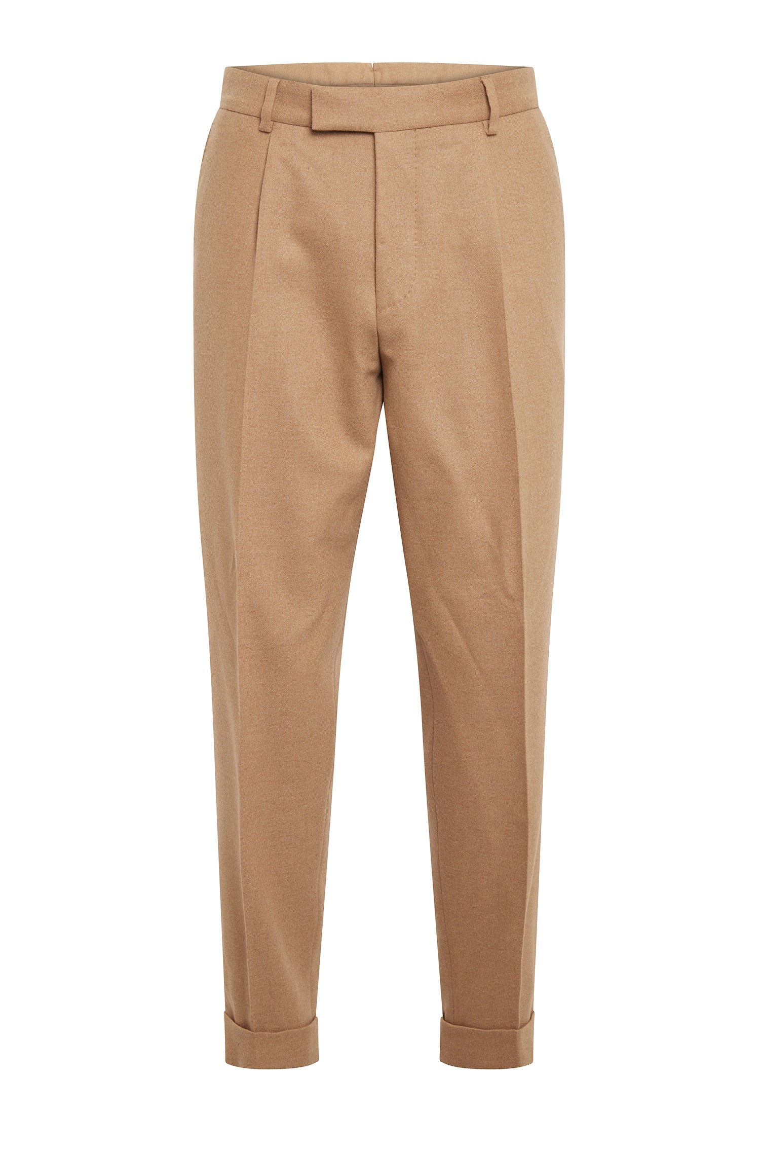 MEDIUM BEIGE // BUSINESS SUITS L-HESTON-2PCS-233