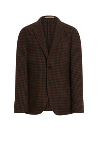 Heston wool blazer - Dark Brown