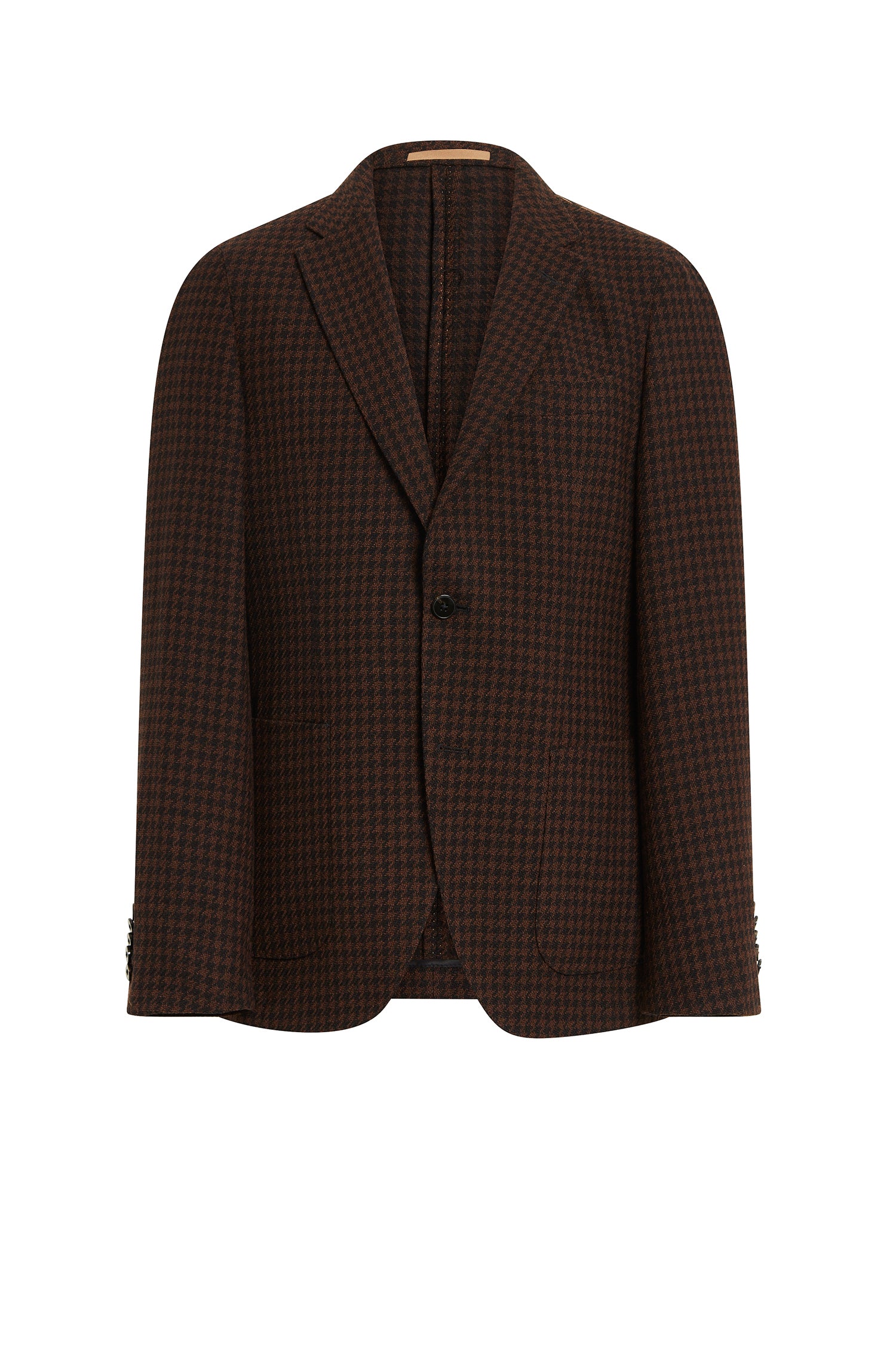 Heston wool blazer - Dark Brown