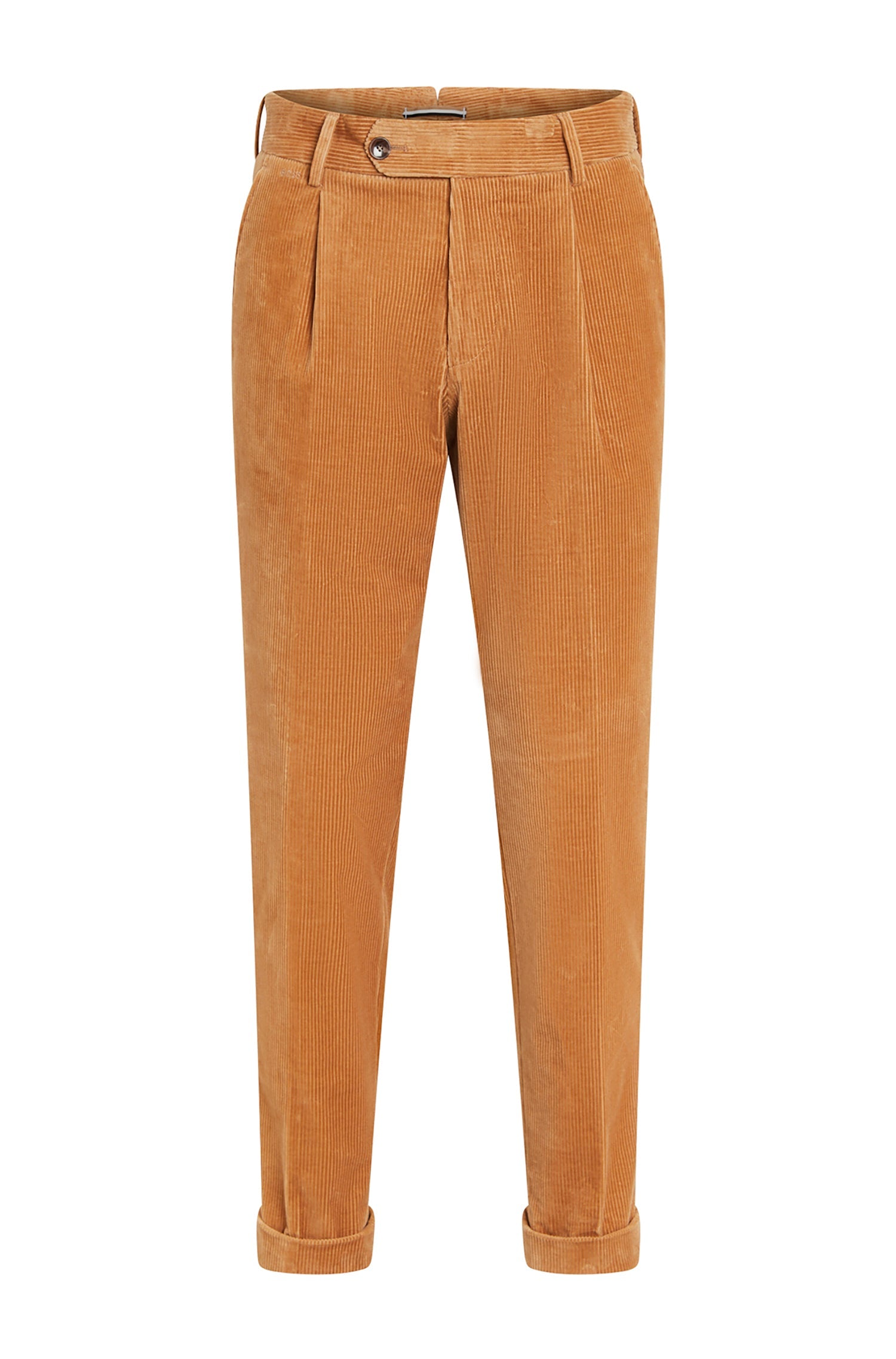 MEDIUM BEIGE // FORMAL TROUSERS H-PERIN-PLEAT-233