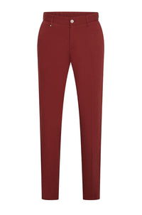 OPEN BROWN // FORMAL TROUSERS C-GENIUS-W-242F