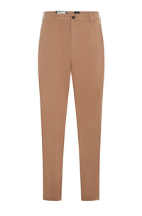 DARK BEIGE // CASUAL TROUSERS KAIDEN-DPL