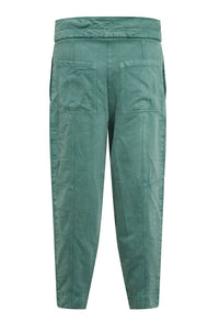 OPEN GREEN // CASUAL TROUSERS C_TURNA
