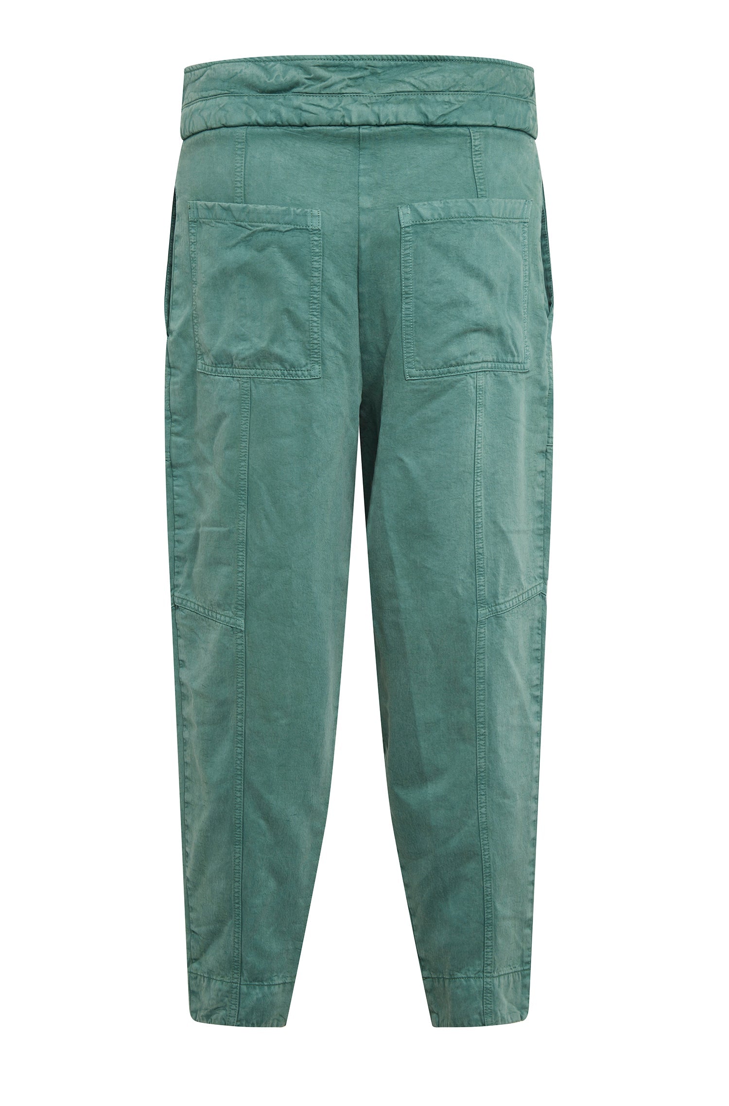 OPEN GREEN // CASUAL TROUSERS C_TURNA