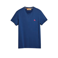 1 qty T-shirt à broderie cavalier - Bright Navy