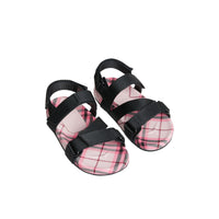 ZZNOSTOCK Sandales en coton à motif check - Bright Rose