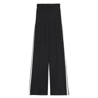 1 qty Pantalon ample en crêpe - Black