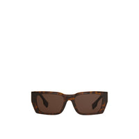 2 qty Lunettes de soleil rectangulaires à motif B - Tortoise Shell