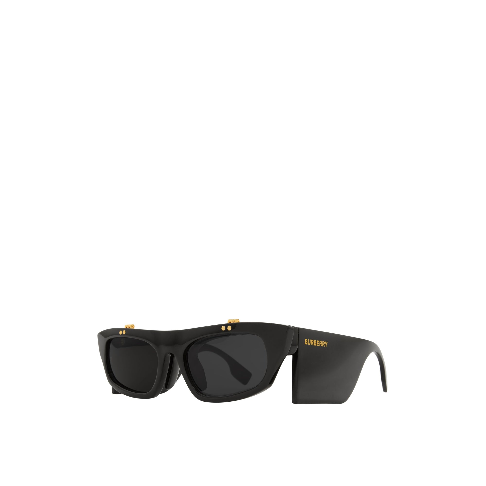 1 qty Lunettes de soleil Palmer à monture œil-de-chat - Black & Black