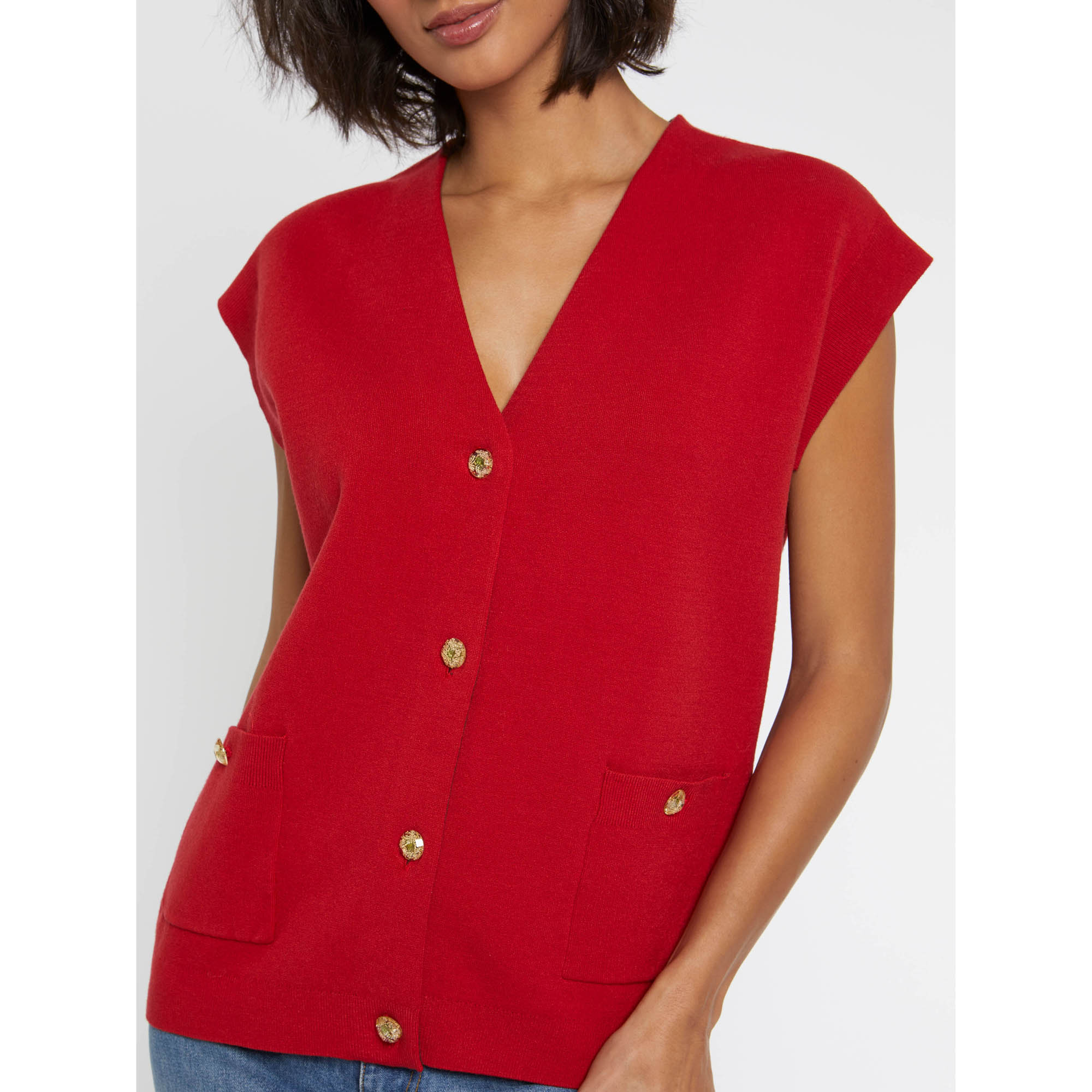 HIBISCUS/ ECORCE GILET