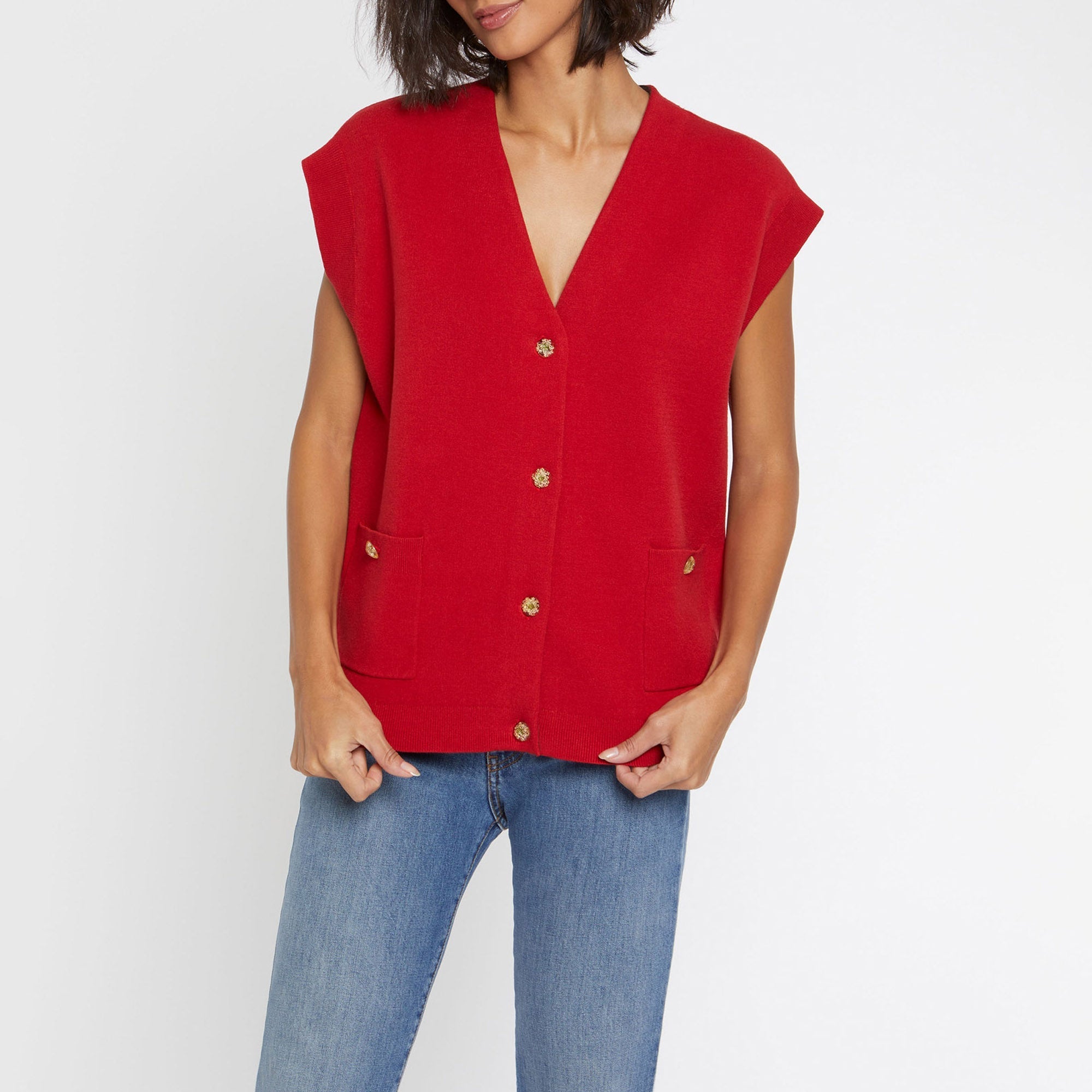 HIBISCUS/ ECORCE GILET