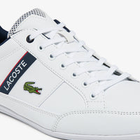 Sneakers basses Chaymon en cuir - White & Navy & Red