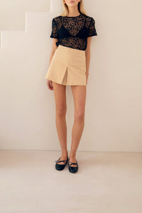 Jupe courte Le Anatole - Beige