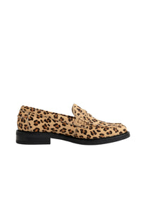Mocassins Les Valentin en cuir - Léopard