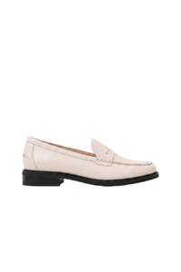PRIX RECO : 55 // Mocassins Les Valentin en cuir - Écru