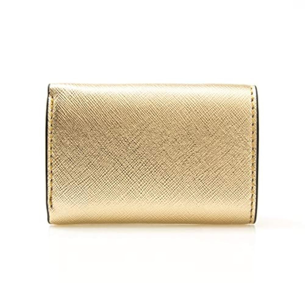 Portefeuille The Petit Trifold en cuir - New Black