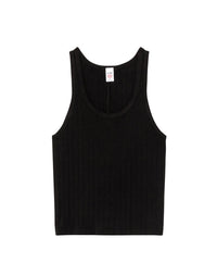 Hanes 60's Tank Top - Black