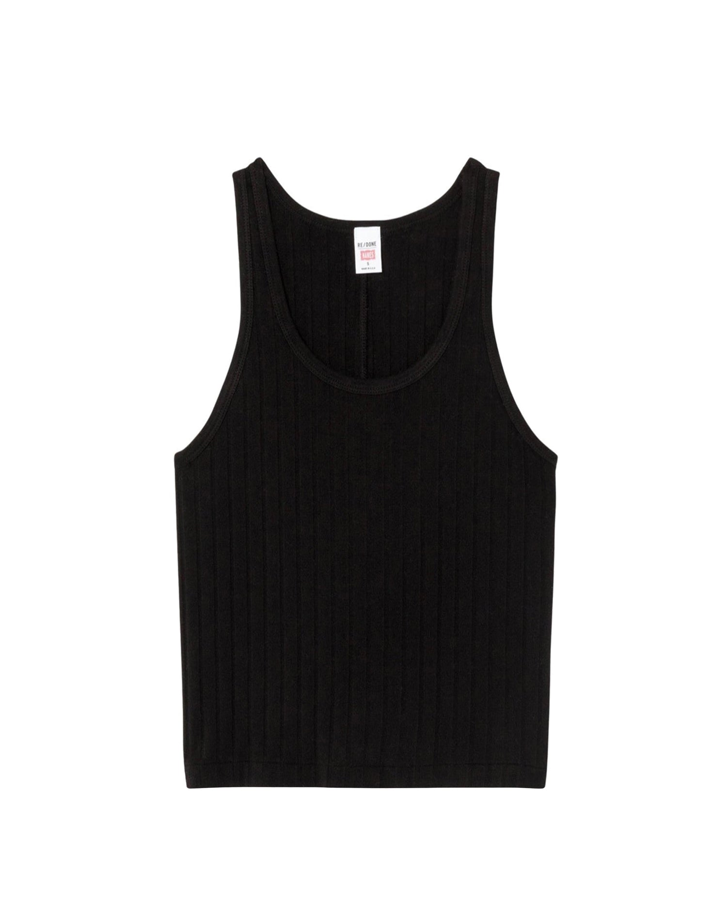 Hanes 60's Tank Top - Black