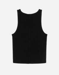 Hanes 60's Tank Top - Black