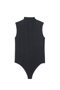 ZHORSLIGNE   Body sans coutures à monogramme - Black