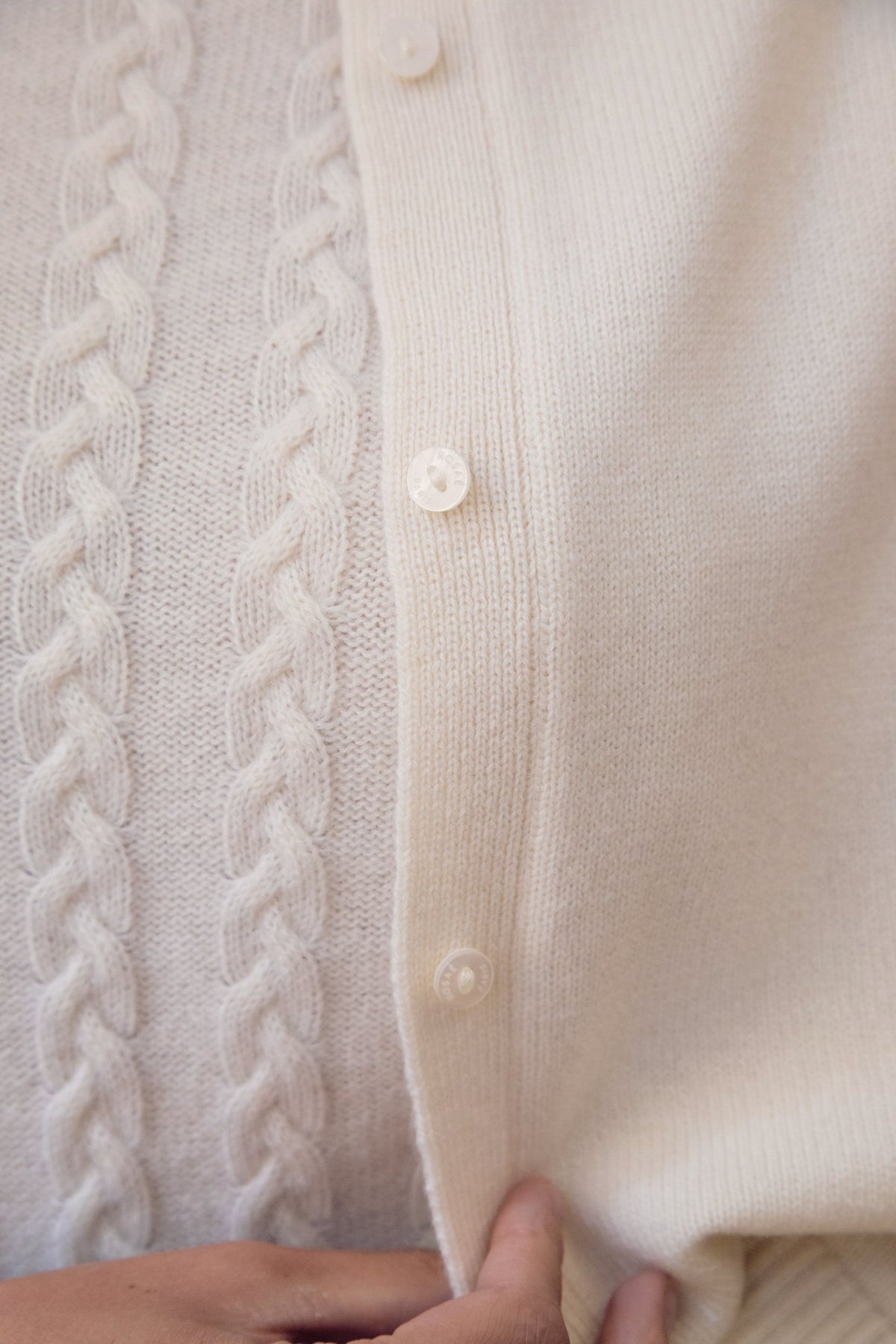 PRIX RECO : 95 // Cardigan Le Cocteau en laine - Ecru