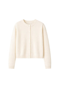 Cardigan Le Cocteau en laine - Ecru