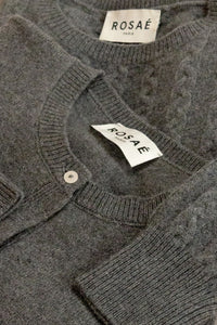Cardigan Le Cocteau en laine - Gris Moyen