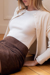 Cardigan Le Corneille - Ecru