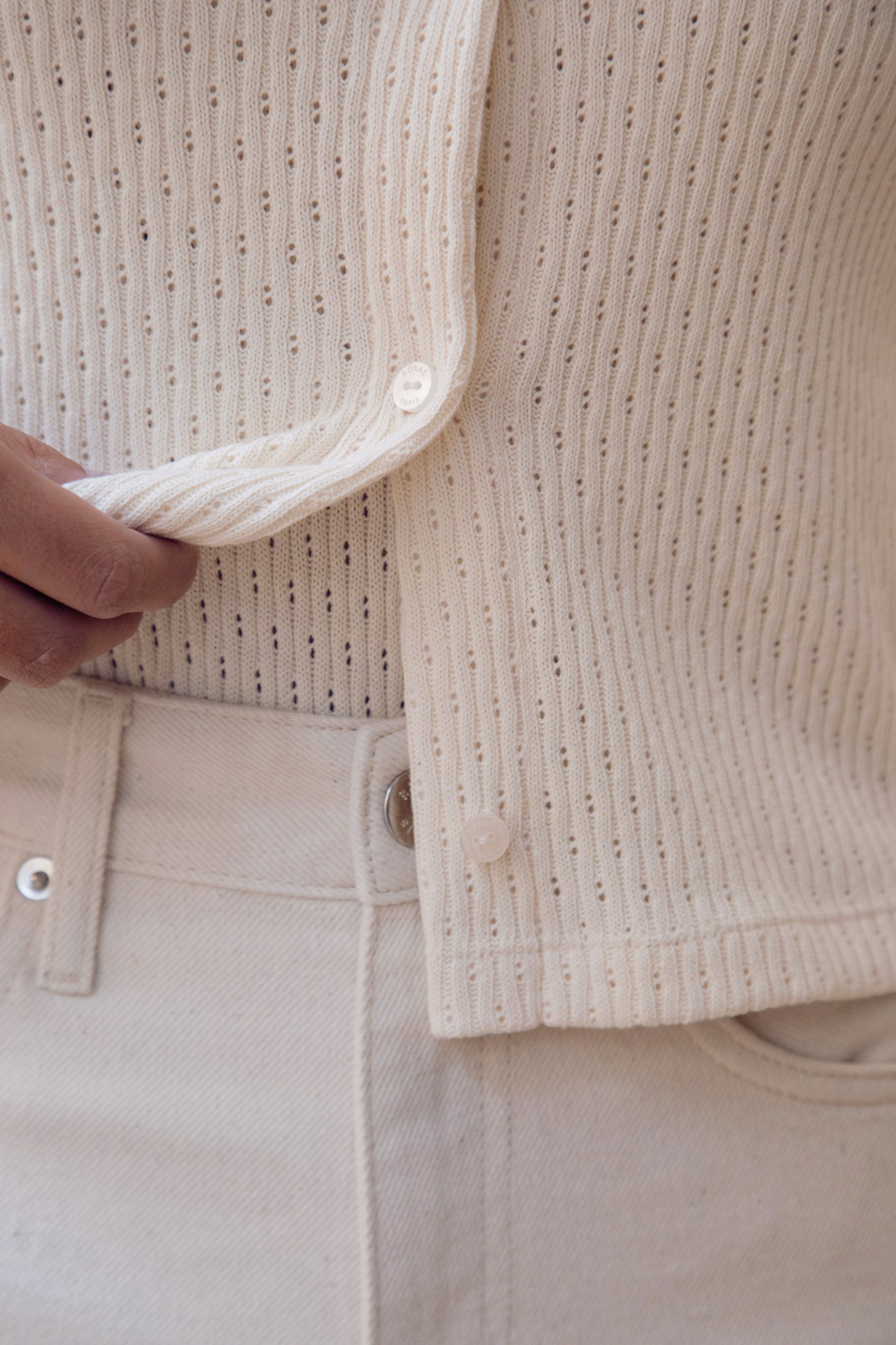 Cardigan Le Corneille - Ecru
